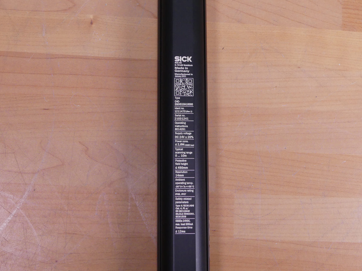 SICK C4C-EA04510A10000 Sicherheitslichtvorhänge deTec4 Core Empfänger ID:1211470