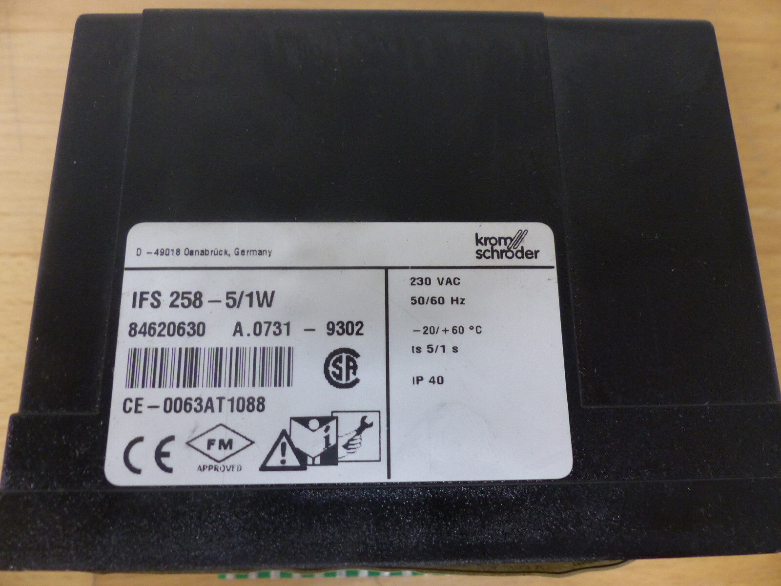 KROM SCHRODER IFS 258-5/1W DEFEKT