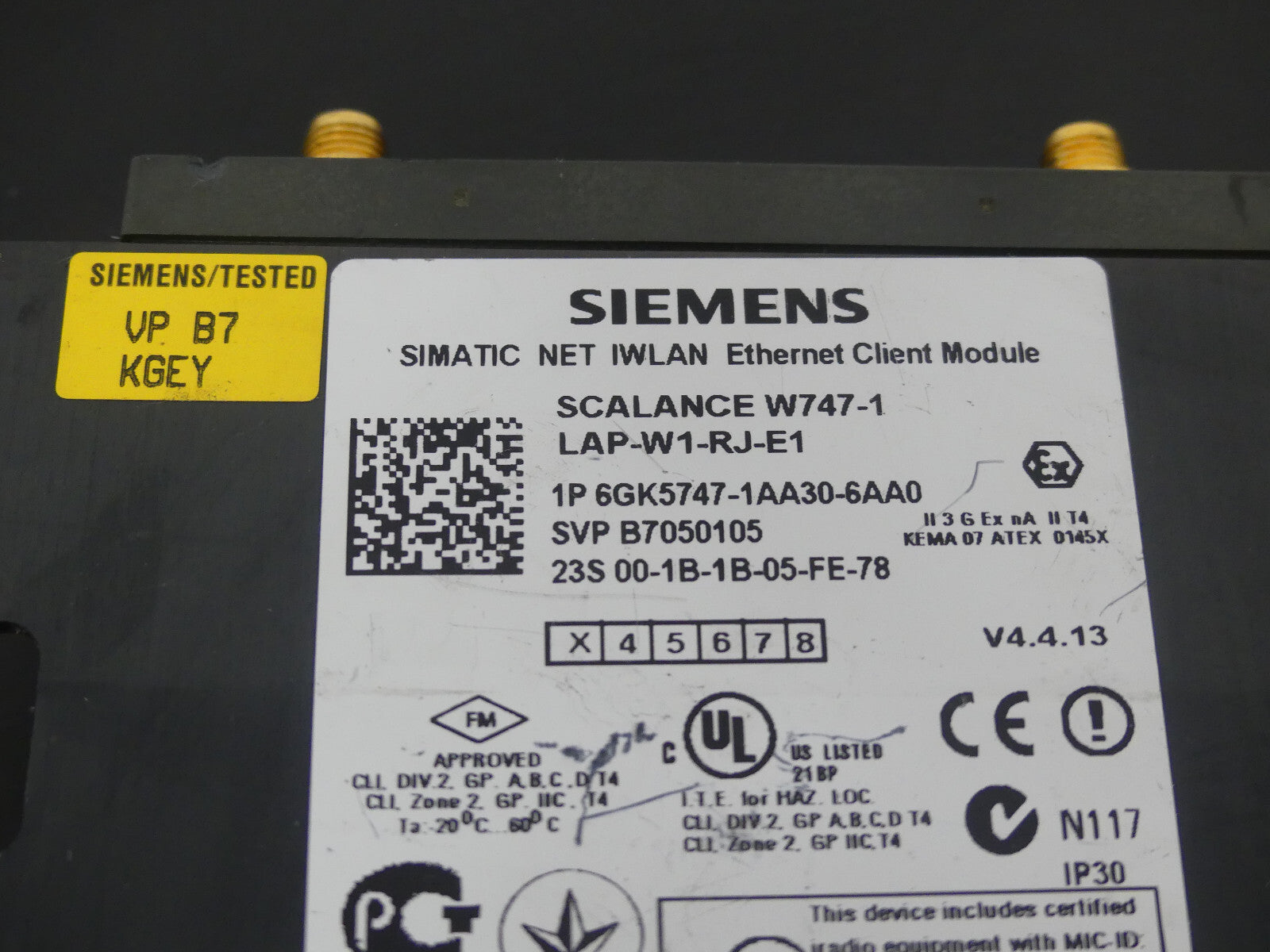 Siemens scalance IWLAN 6GK5747-1AA30-6AA0  6GK57471AA306AA0  s.Bilder