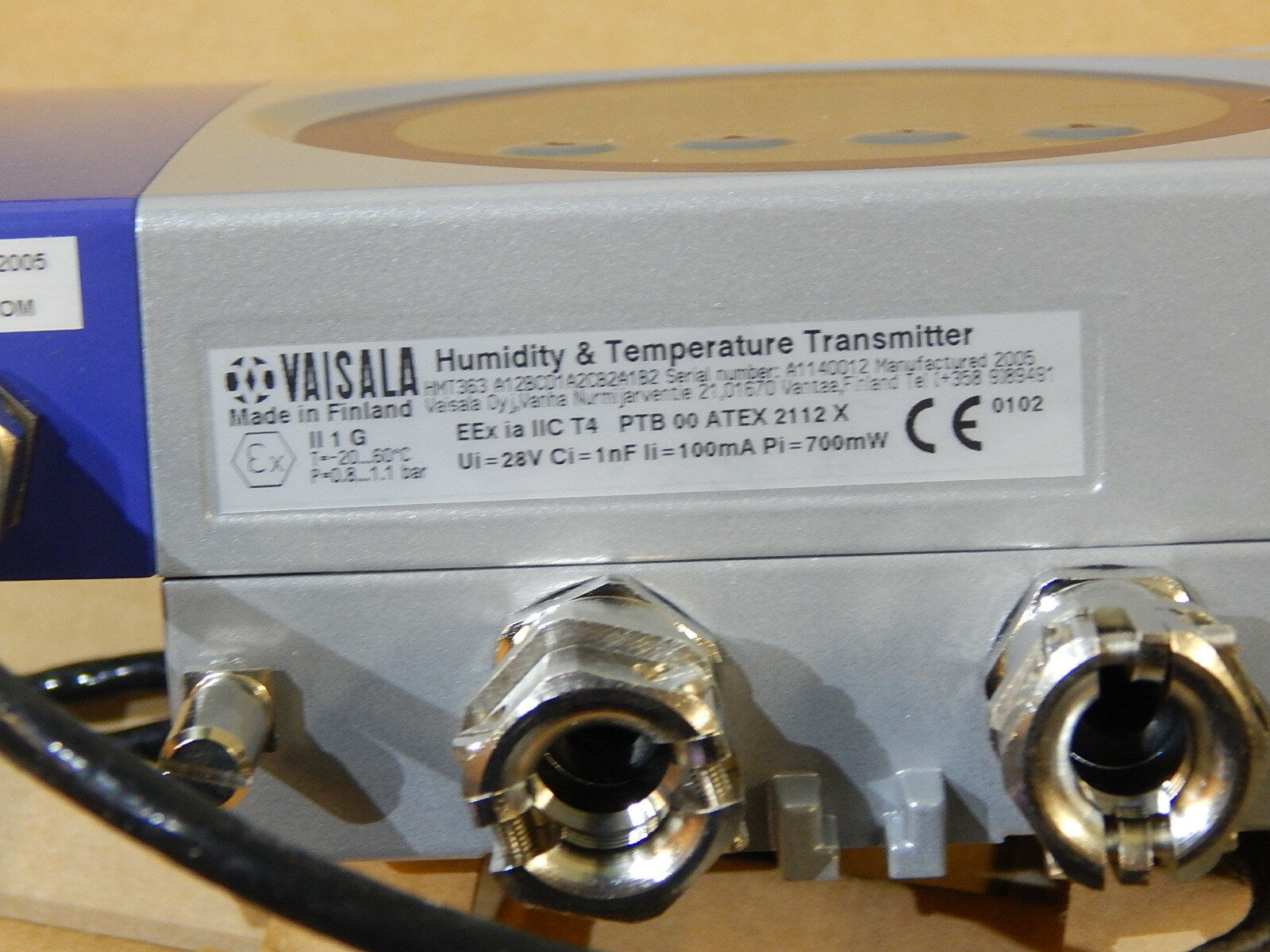 Vaisala: HMT363  A12BCD1A2CB2A1B2 Luftfeuchtigkeit & Temperatur Transmitter  New