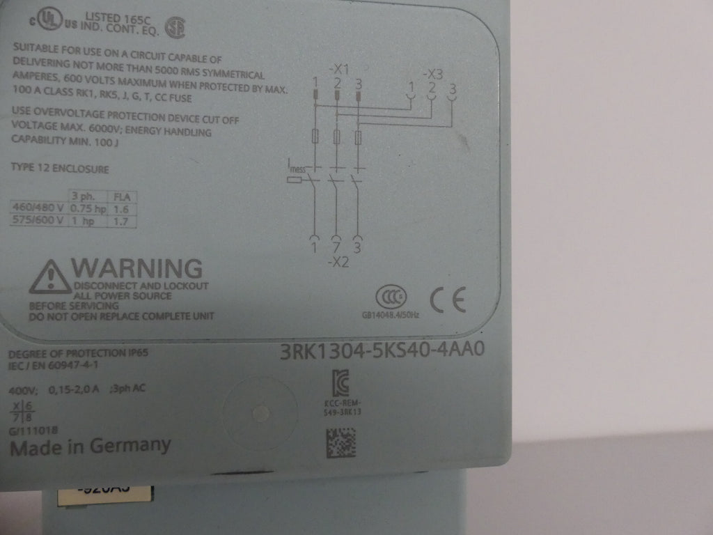 Siemens 3RK1304-5KS40-4AA0