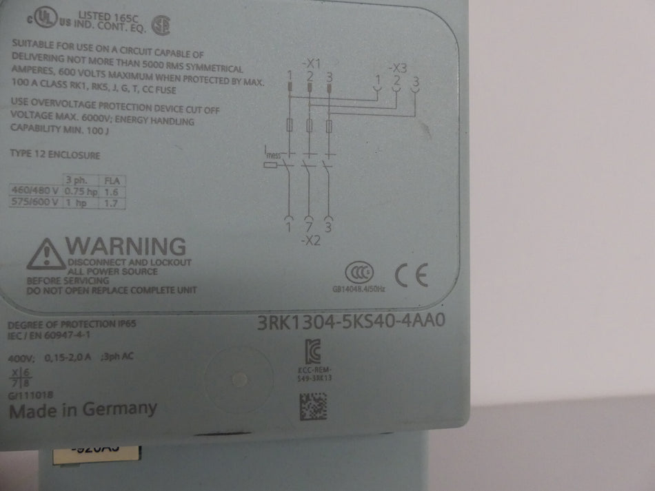 Siemens 3RK1304-5KS40-4AA0