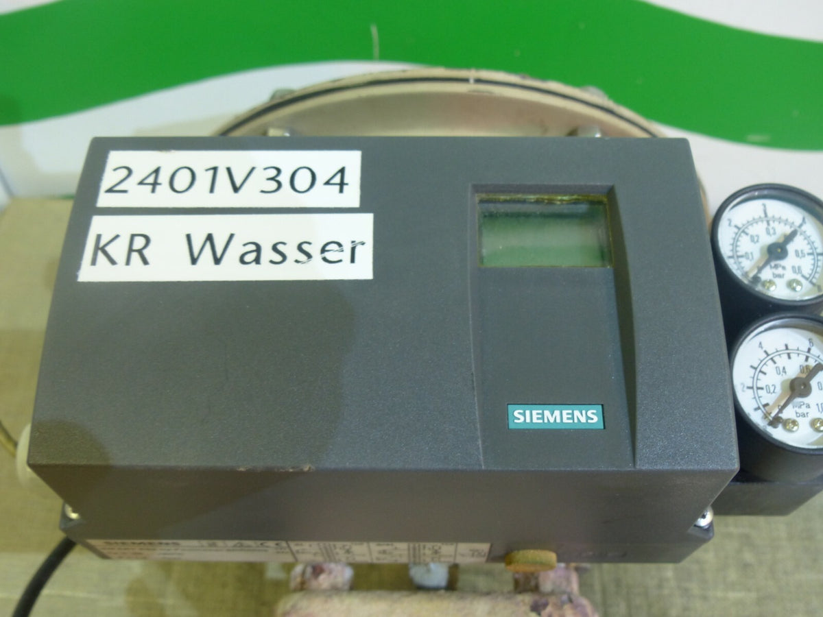 Samson 3421 02 GG-25 // Siemens SIPART PS2 i/p Positioner 6DR4000