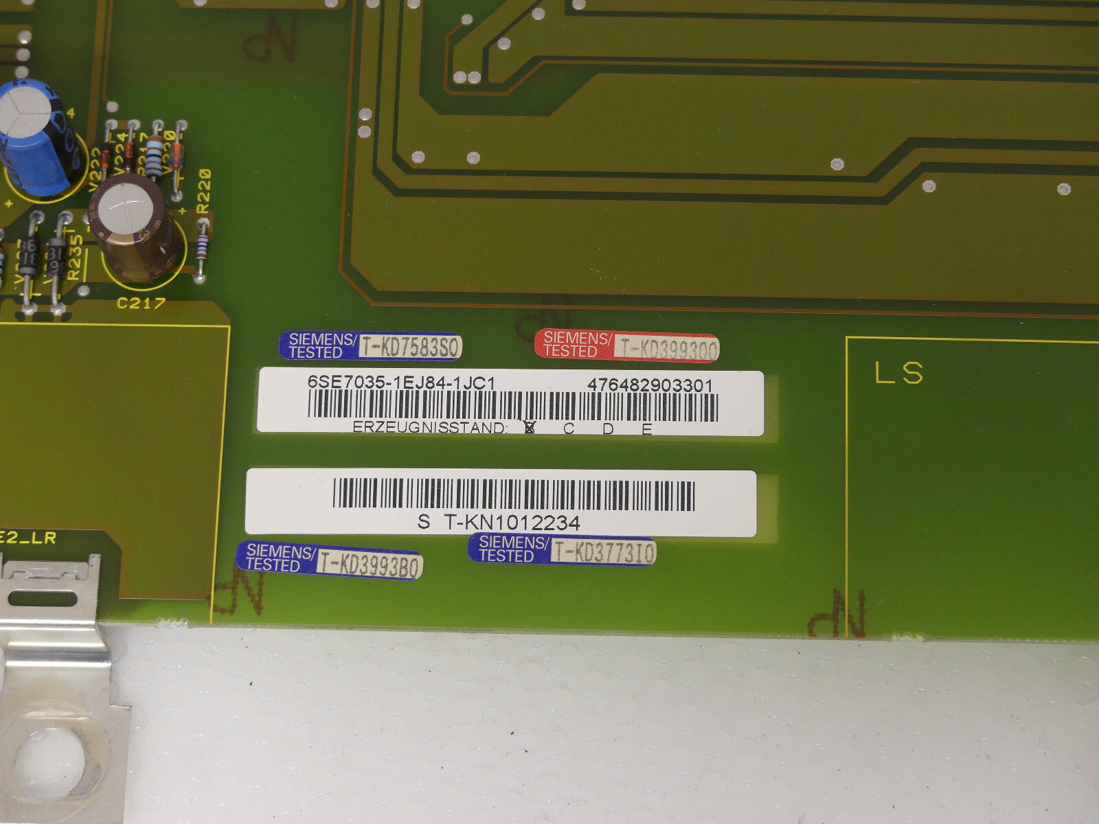 Siemens 6SE7035-1EJ84-1JC1