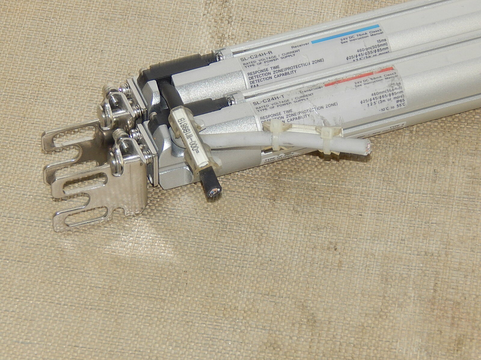  Keyence SL-C24H-T & SL-C24H-R Licht Vorhang Sender & Empfänger used