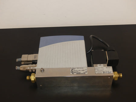 BÜRKERT 8712  50,0 N1/min N2 DURCHFLUSS-MESSGERÄT mit 2873 A 0.8 used s.Bilder
