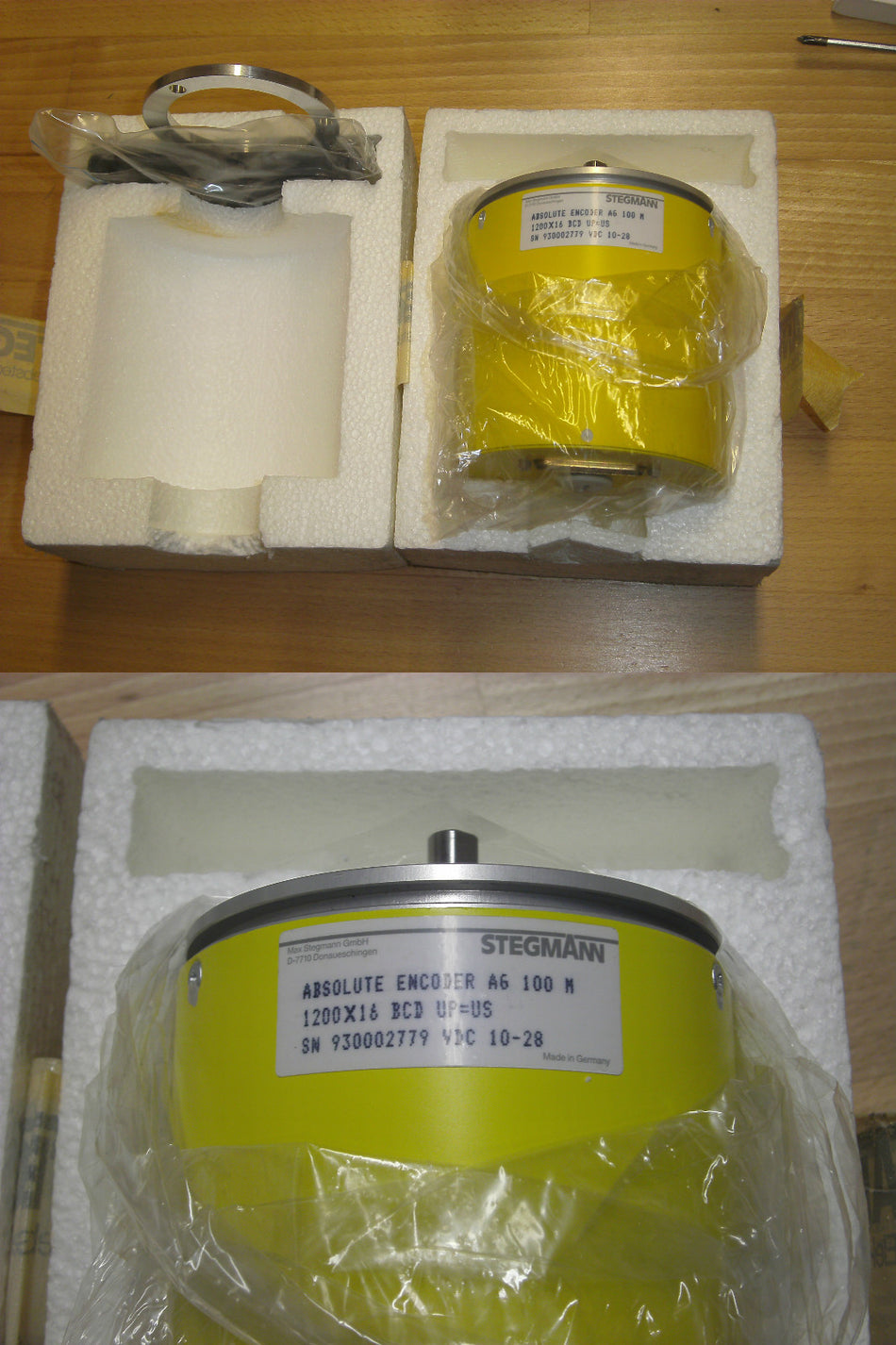 Stegmann ABSOLUTE ENCODER AG 100 M 1200X16 BCD  UNBENUTZT!!