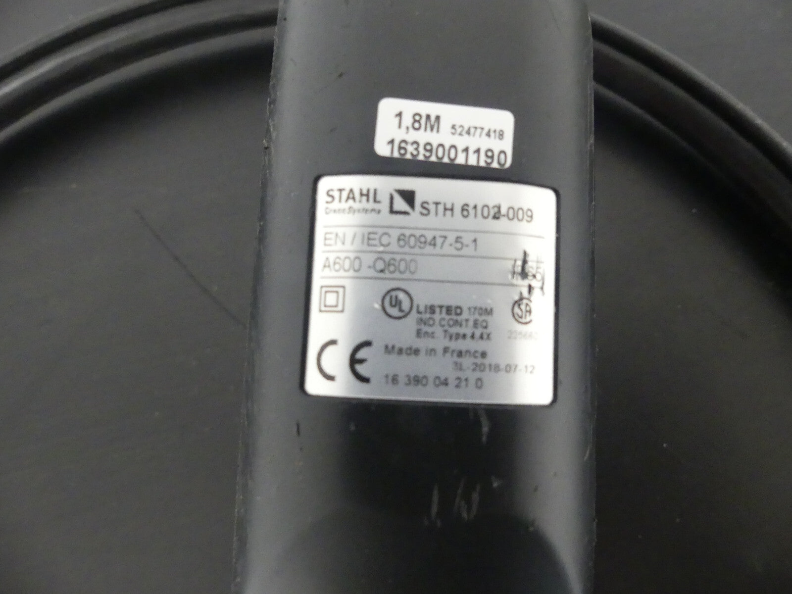 Stahl EN/IEC 60947-5-1 / A600-Q600