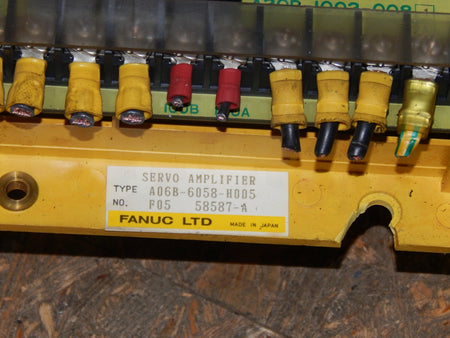  FANUC Servo Amplifier, A20B-1003-0090/02 // A06B-6058-H005 s.Bilder