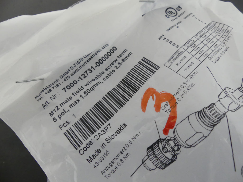 3x Murr Elektronik 7000-12731-0000000