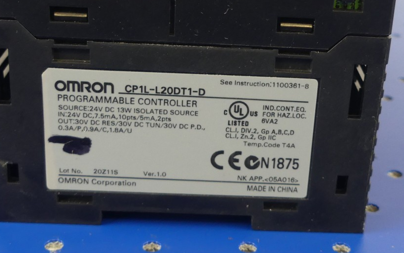 Omron CP1L-L20DT1-D