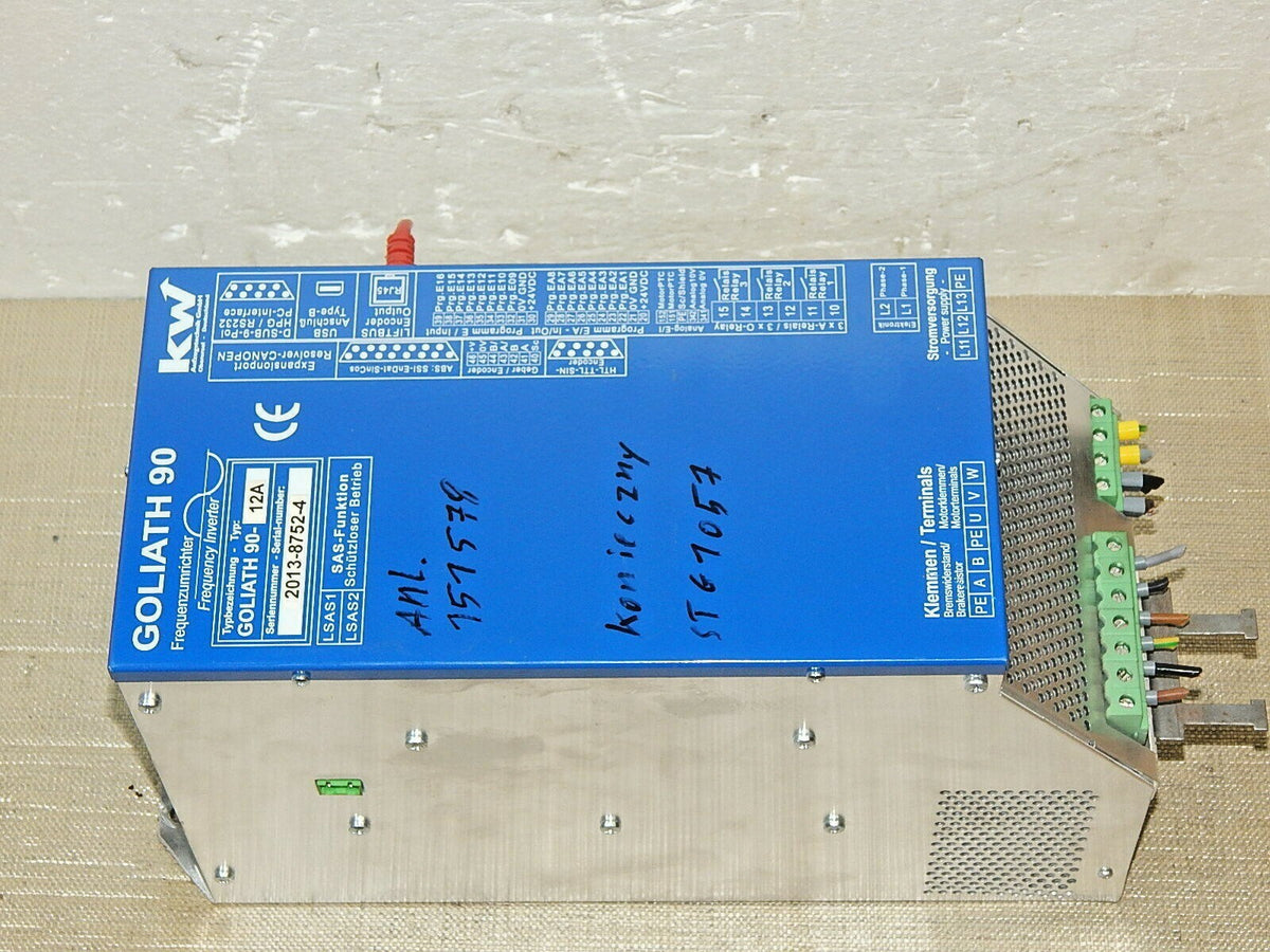  KW Aufzugstechnik Frequenzumrichter GOLIATH 90-12A  used 