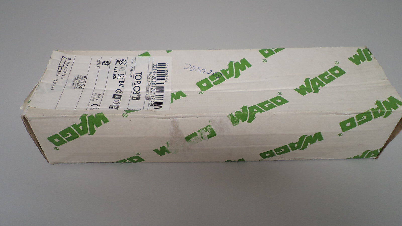 10xWago 2016-1207 Schutzleiterklemme