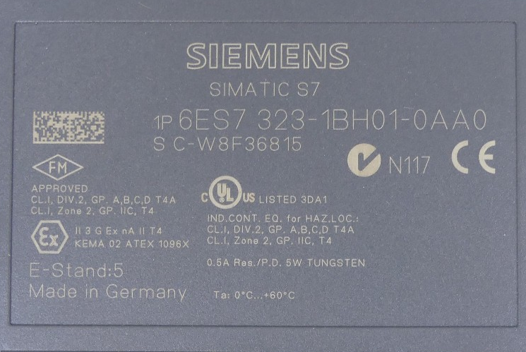 Siemens Simatic S7 6ES7 323-6BH00-0AA0