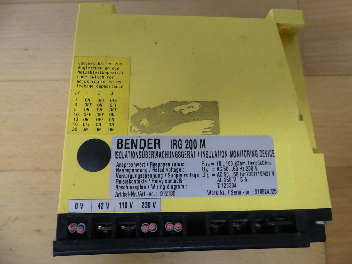BENDER IRG 200 M