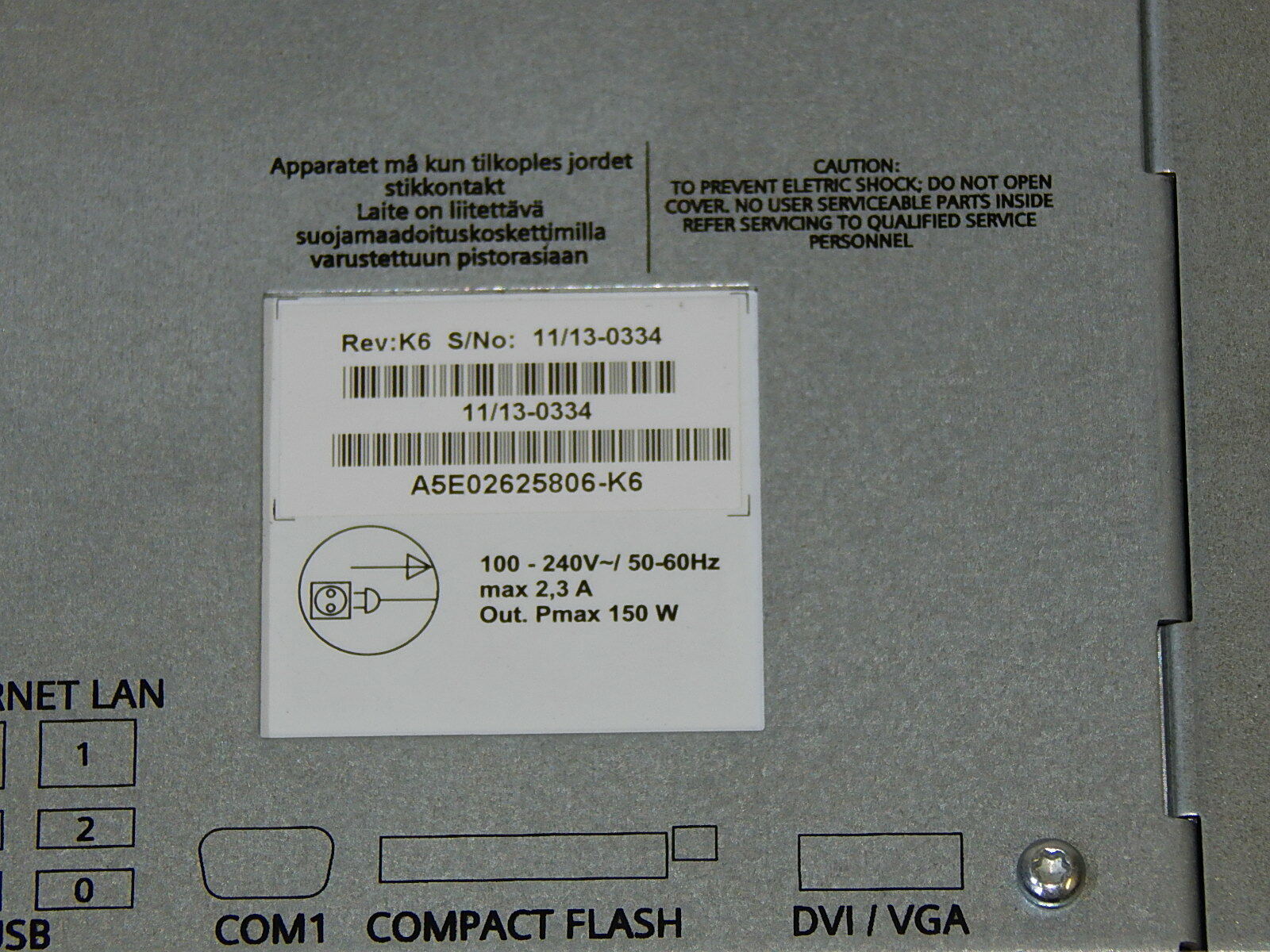  Siemens Simatic Panel PC HMI PC677B 15" Touch  Typ 6AV7872-0BE30-1AA0 used