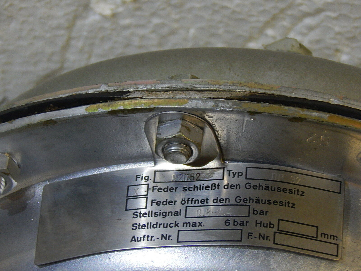  Ari / Stellventil / Pneumatisch / Typ: DP 32 / Fig: 92052 / DN50,PN16