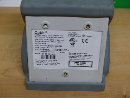 Cubit Scanner Barcodescanner MS6520  RS232/LPTN  used