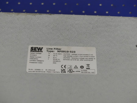 SEW LINE FILTER NF0910-523