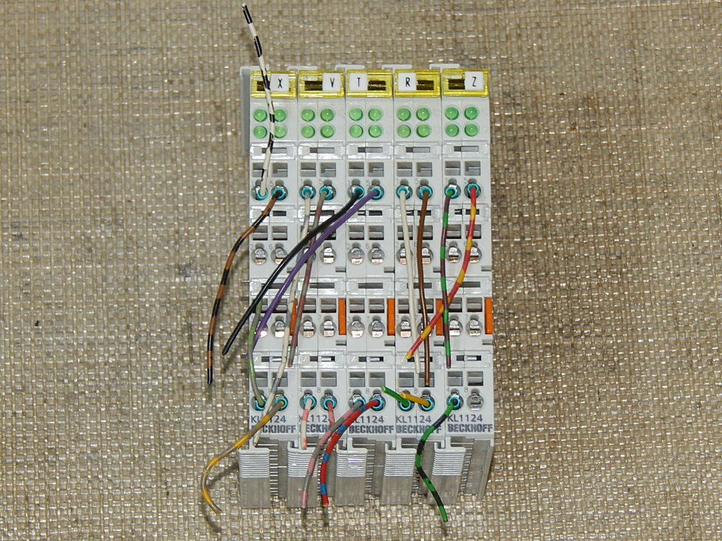 5 Stück  Beckhoff  kL1124  4-kanal digital eingang klemme