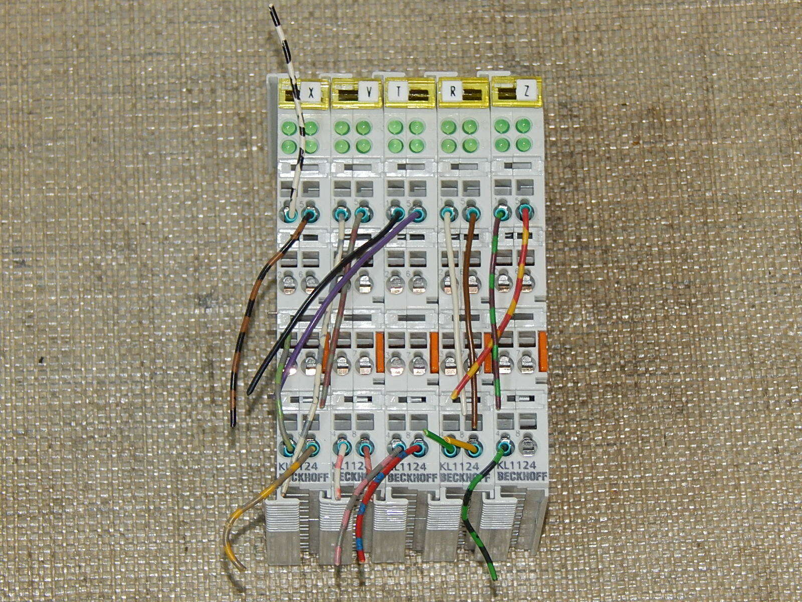 5 Stück  Beckhoff  kL1124  4-kanal digital eingang klemme