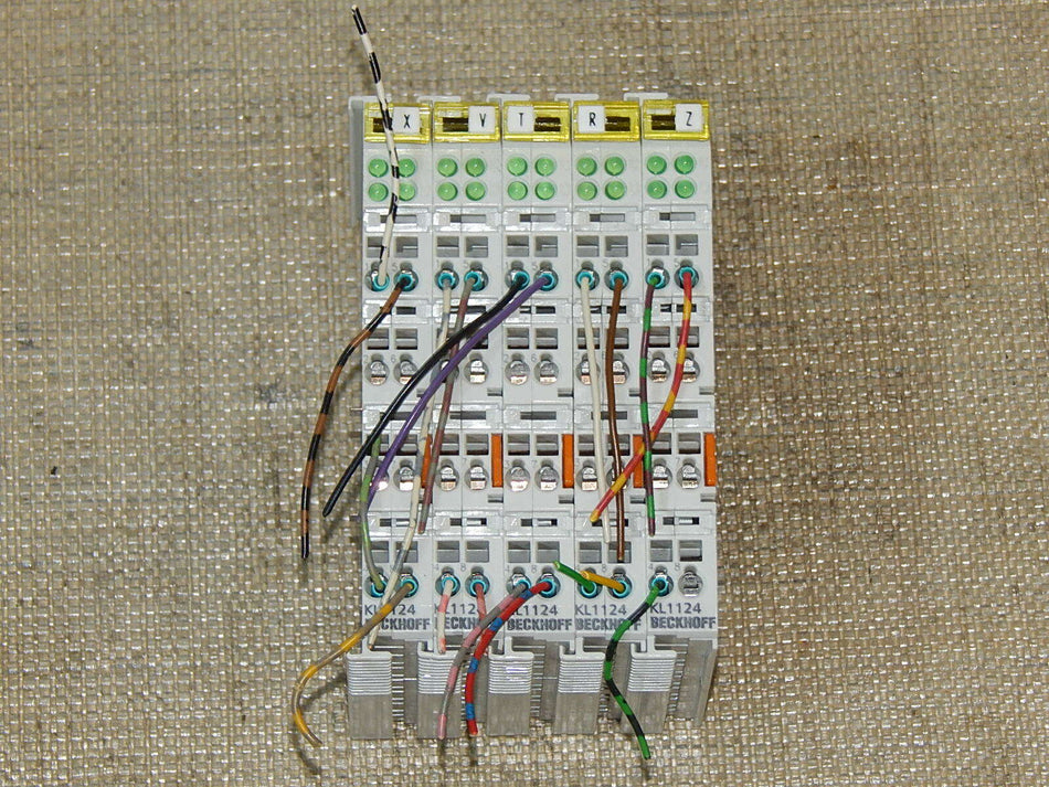 5 Stück  Beckhoff  kL1124  4-kanal digital eingang klemme
