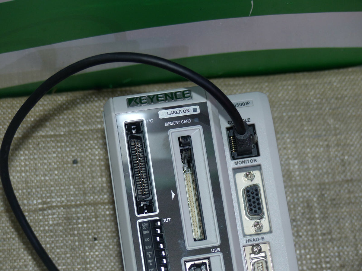  Keyence Laser Controller mit Console  LJ-G5001P  Unbenutzt