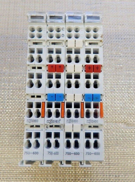 WAGO, 750-600, Busendklemme 4 Stück