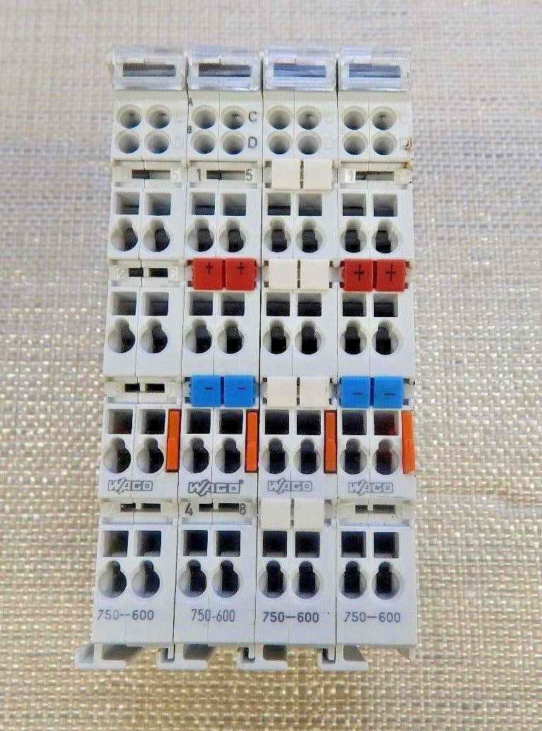 WAGO, 750-600, Busendklemme 4 Stück