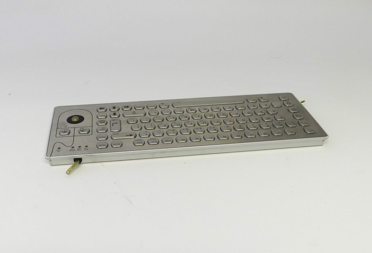 Sasse QERTY Tastatur / 1500.9905872 / Item: KIM/2/US/USB / Edelstahl / US Ausfüh