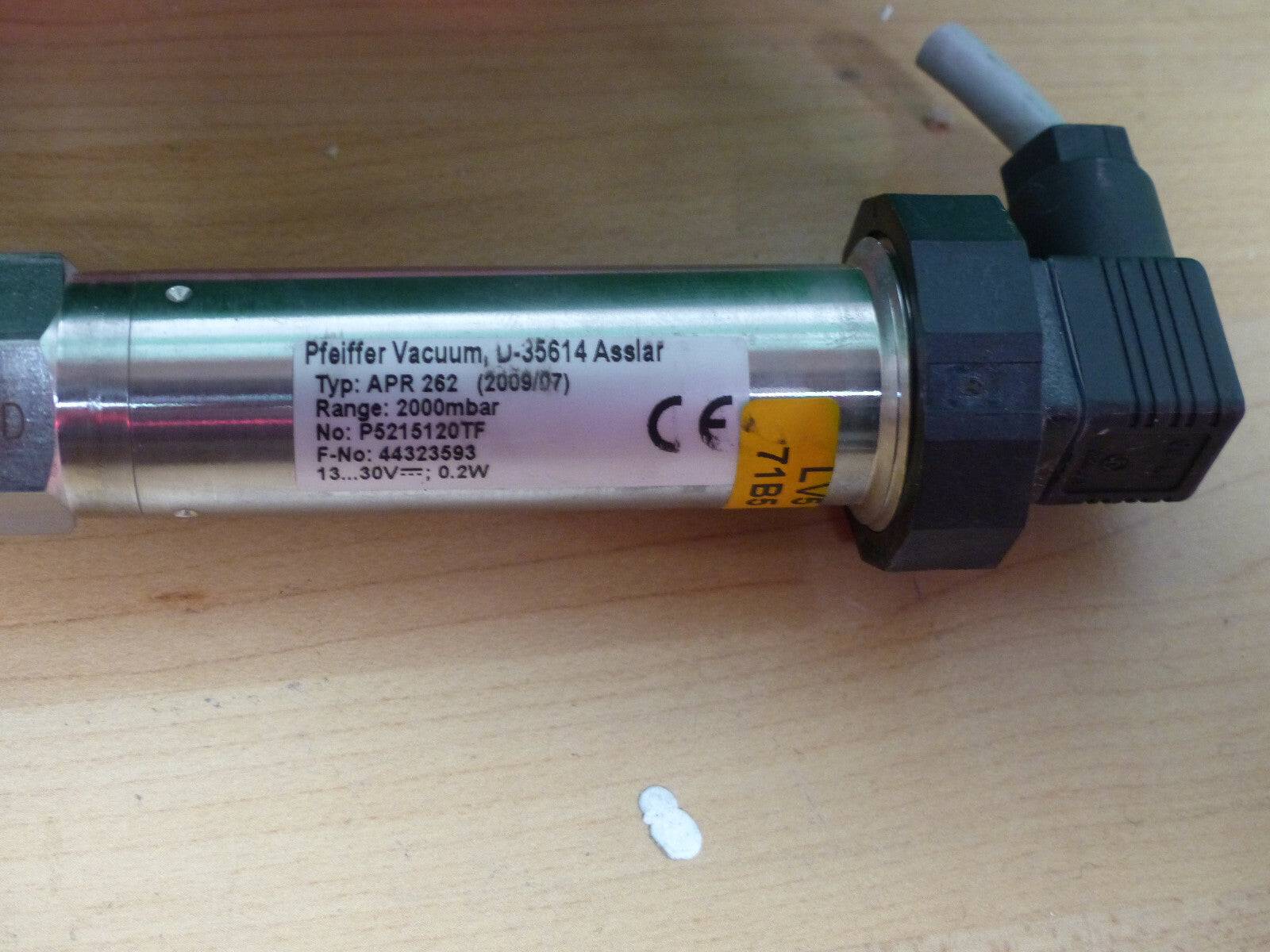 pfeiffer vacuum  D-35614 Typ: APR 262 (209/07)