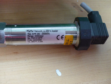 pfeiffer vacuum  D-35614 Typ: APR 262 (209/07)