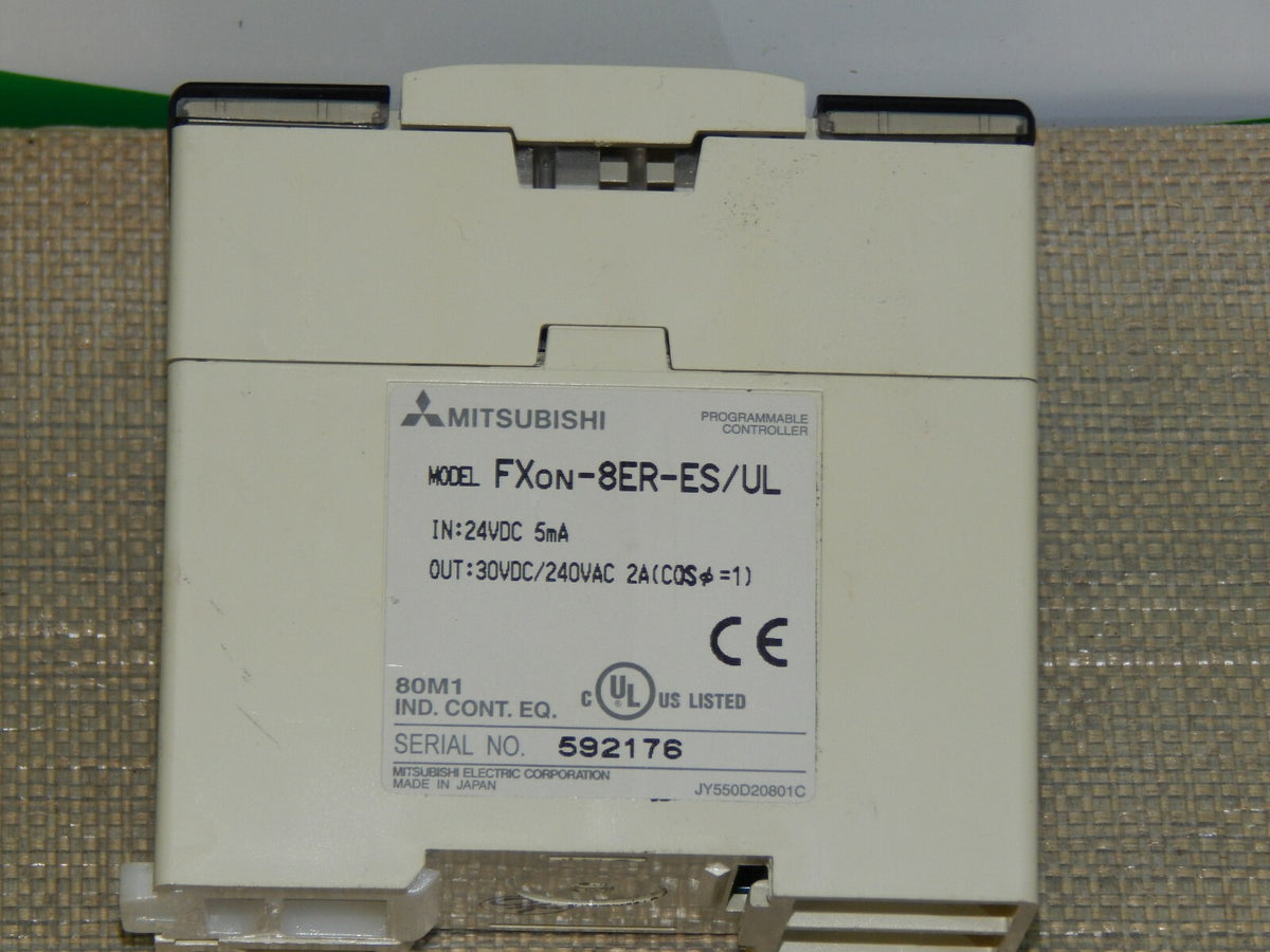  MISUBISHI MELSEC  8 Channel Output Module  FXON-8ER-ES/UL
