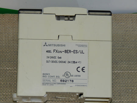  MISUBISHI MELSEC  8 Channel Output Module  FXON-8ER-ES/UL