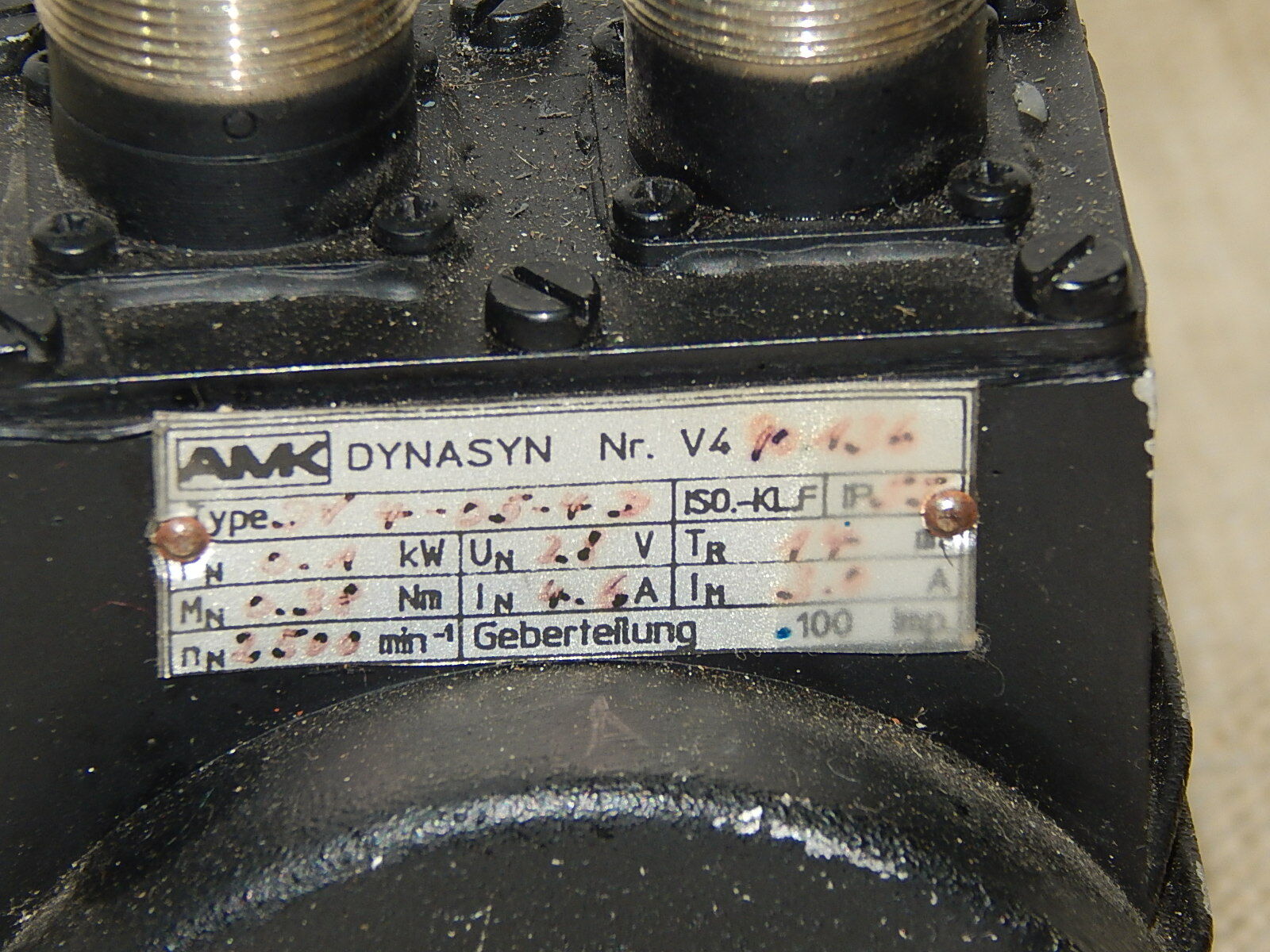  AMK Servomotor DV4-05-4 D gebraucht s.Bitte Bilder