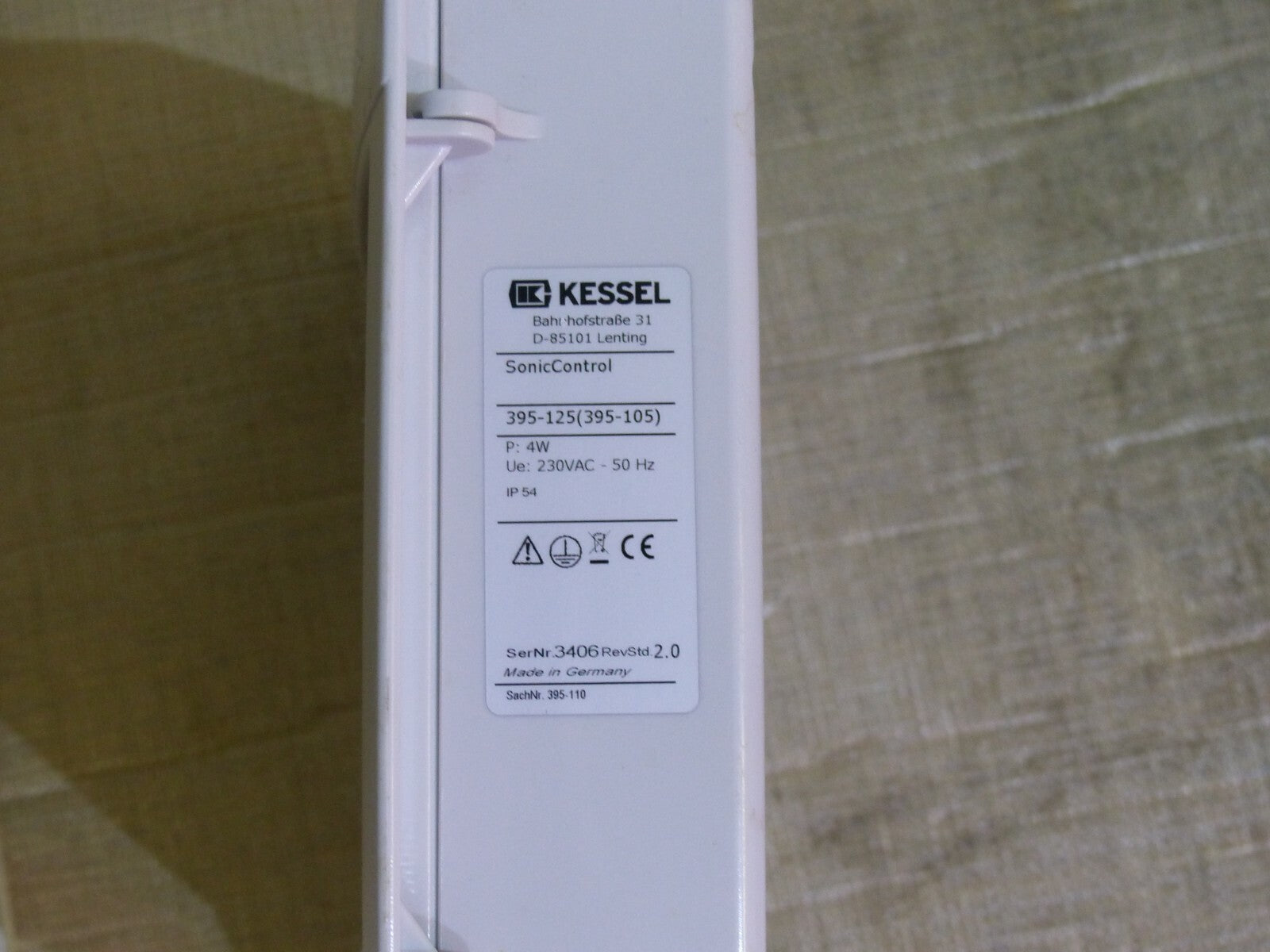 Kessel Sonic Control 395-125(395-105) Fettschichtdickenmessgerät 4W Schaltgerät