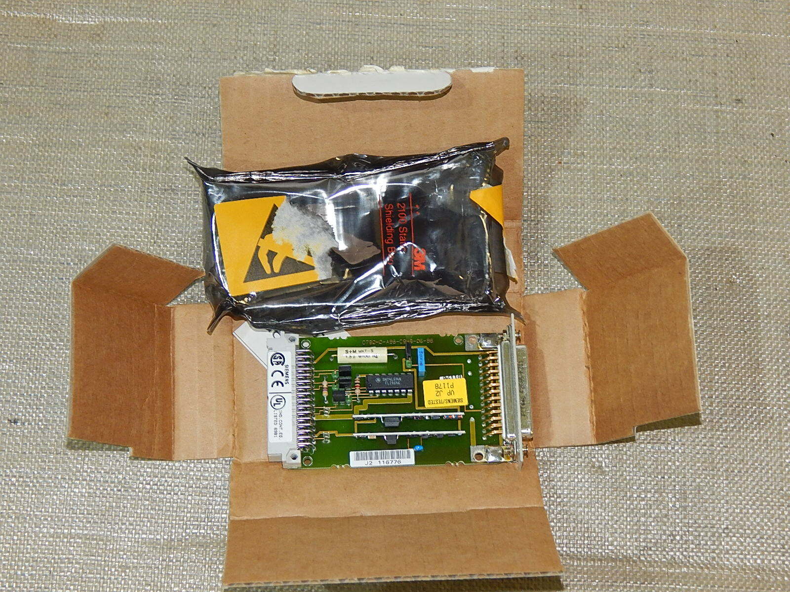 SIEMENS SIMATIC S5 6ES5752-0AA12 6ES5 752-0AA12 Vers. 04  Unbenutzt