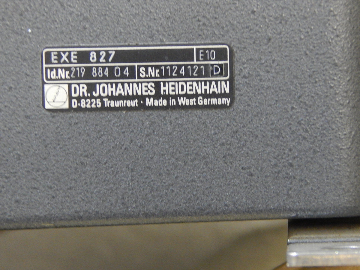 Heidenhain EXE 827   E10 Used