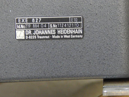 Heidenhain EXE 827   E10 Used