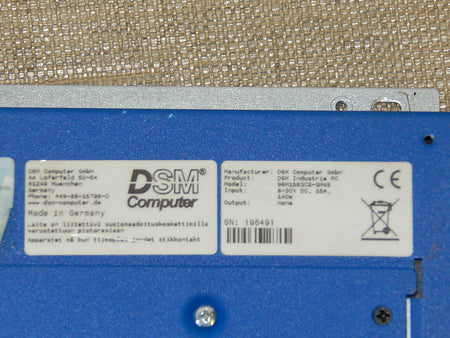 DSM Computer NanoServer  96M1563C2-GM45  Embedded System used