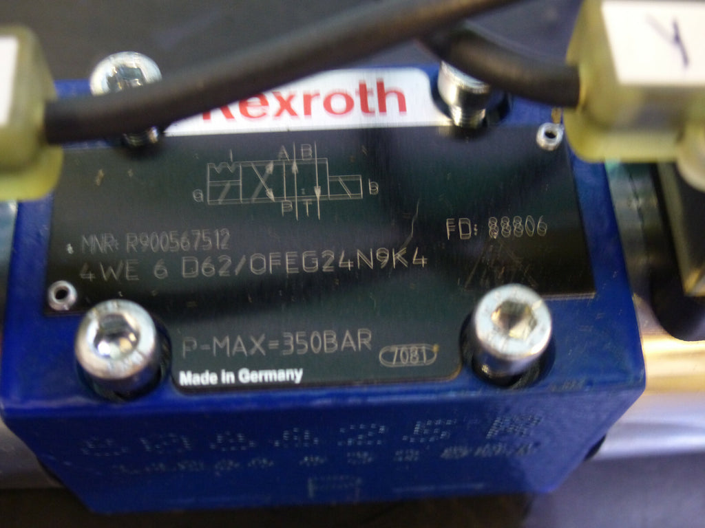 REXROTH WEGEVENTIL 4 WE 6 D62/0FEG24N9K4