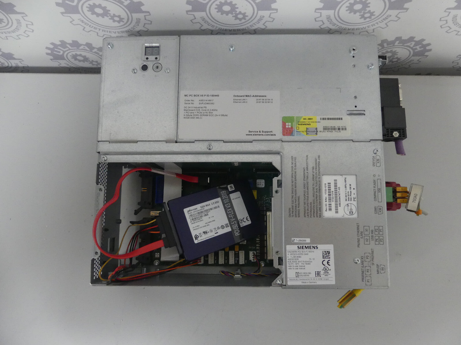 Siemens 6FC5210-0DF53-3AA0 ohne Deckel