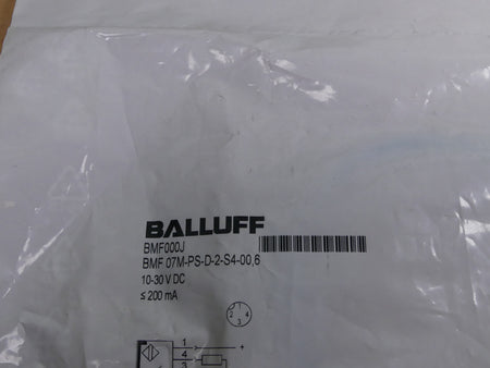 BALLUFF BMF 07M-PS-D-2-S4-00 6 BMF000J