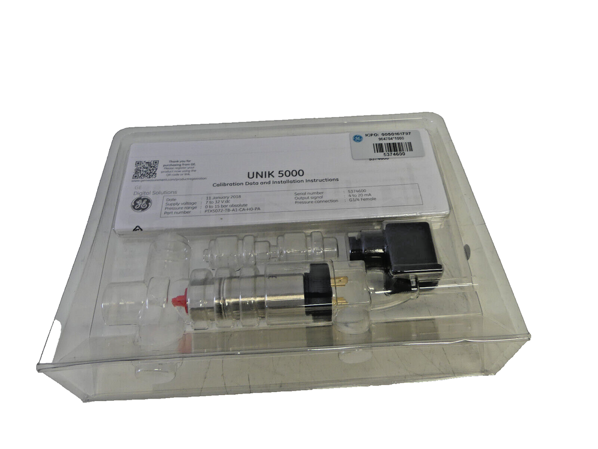 GE General Eletric UNIK 5000 PTX 5072-TB-A1-CA-H0-PA  Drucktransmitter