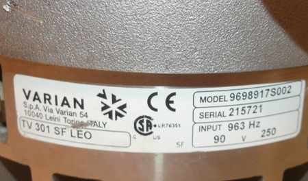 VARIAN TV 301 SF LEO TV301SFLEO 9698917S002 Leicht Beschädgit s.Bilder
