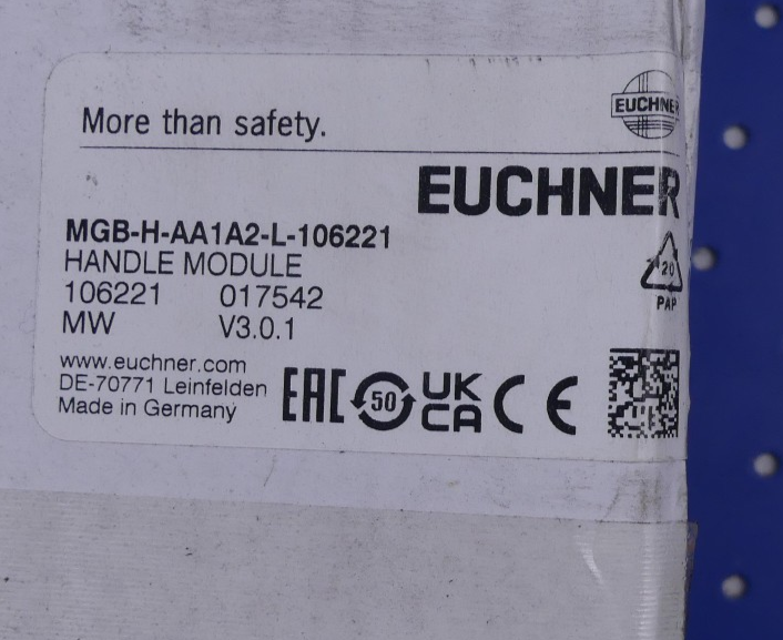 Euchner MGB-H-AA1A2-L-106221