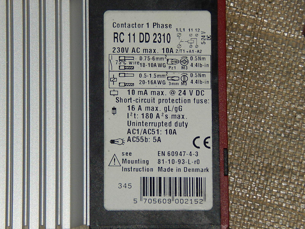  3x IC Electronic RC 11 DD 2310 Comat AC SC Contactor used