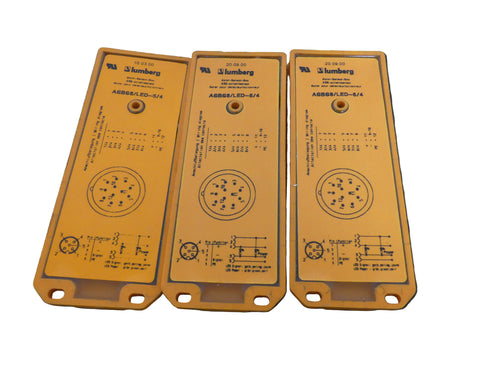 3x Lumberg ASBS8/LED-5/4