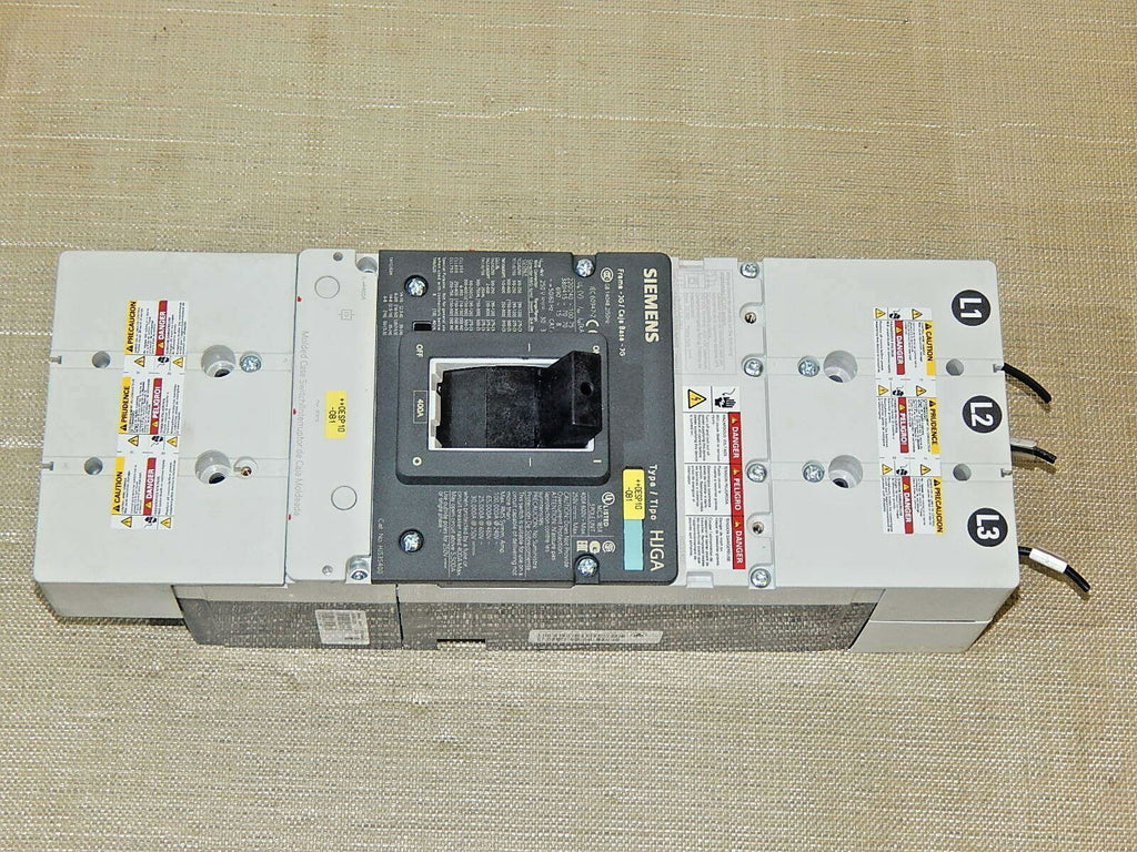  Siemens HJGA  3VL4140-3RR30-0AA0+3VL9440-7KE30  Leistungsschalter 400 A used