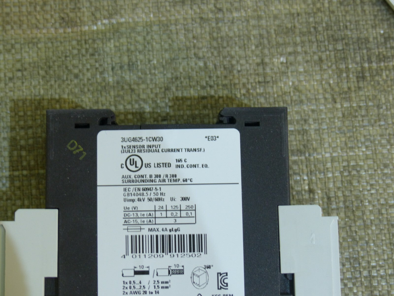 Siemens 3UG4625-1CW30 s. Bilder